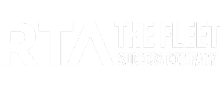 White logo on a gray background with the large letters RTA next to the smaller text THE FLEET SUCCESS COMPANY.