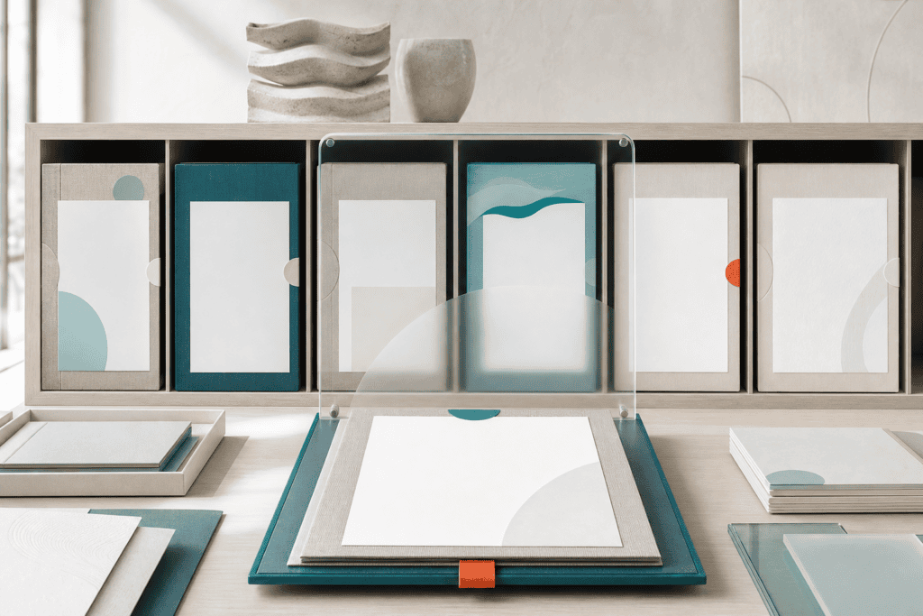 Reusable education proposal content organized into a Modern Learners RFP library.